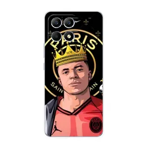 Чохол (TPU) з Футболістом на Xiaomi POCO F6 (Mbappe King)