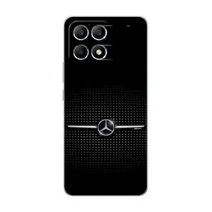 Силіконовий бампер з картинкою машини на Xiaomi POCO F6 (Mercedes)