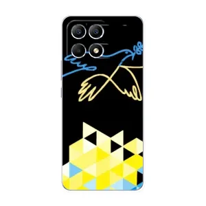 Чехол на Xiaomi POCO F6 Украинский дизайн (Мир для Украины)
