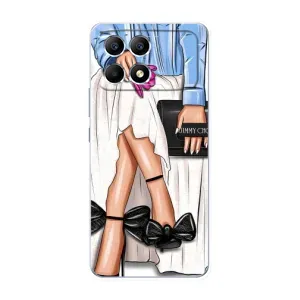 Силіконовый Чохол на Xiaomi POCO F6 з картинкой Модных девушек (Мода)