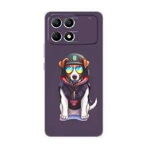 Чехол с принтом Собаки Патрон для Xiaomi POCO F6 (Модный Патрон)