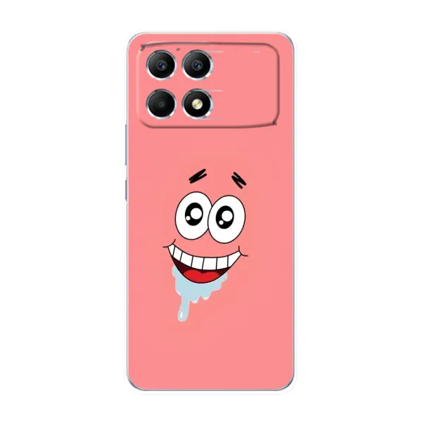 Чохол з малюнком «Мордочка Патріка» для Xiaomi POCO F6