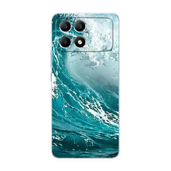 Чехол с рисунком «Морская волна» для Xiaomi POCO F6 Чехол с рисунком «Морская волна» для Xiaomi POCO F6