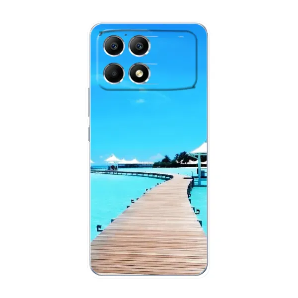 Чехол с рисунком «Набережная» для Xiaomi POCO F6 Чехол с рисунком «Набережная» для Xiaomi POCO F6