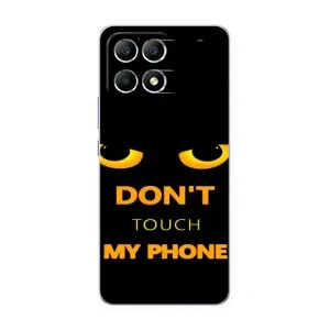 Чохол з Прикольним Принтом на Xiaomi POCO F6 (Не чіпай мій телефон)