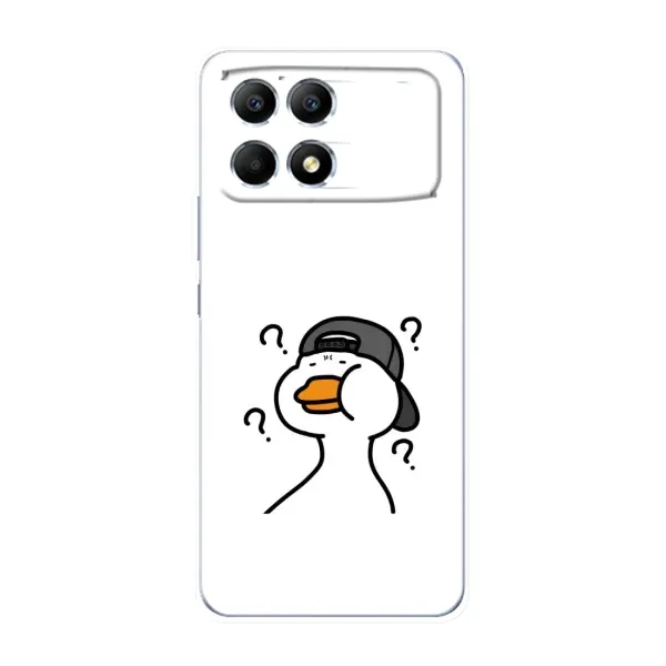 Чехол с рисунком «Непонимание» для Xiaomi POCO F6 Чехол с рисунком «Непонимание» для Xiaomi POCO F6