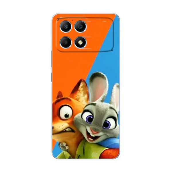 Чохол з малюнком «Нік і Хопс» для Xiaomi POCO F6 Чохол з малюнком «Нік і Хопс» для Xiaomi POCO F6