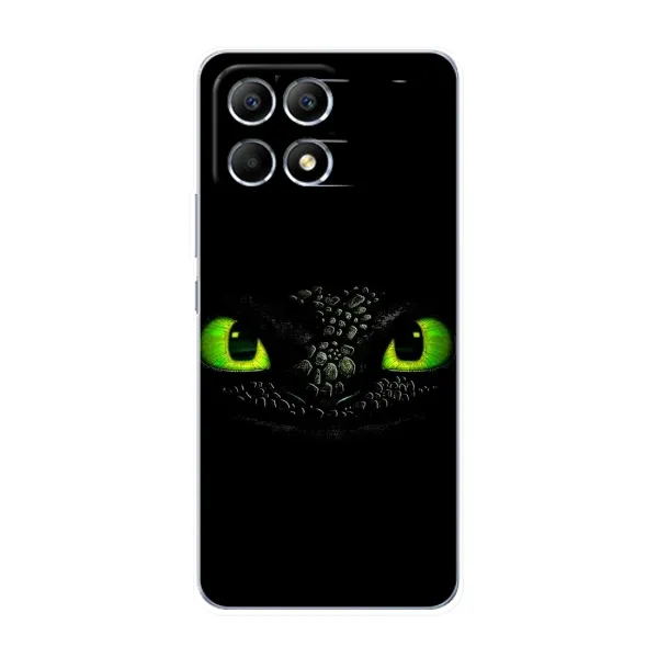 Чохол з малюнком «Очі Беззубика» для Xiaomi POCO F6 Чохол з малюнком «Очі Беззубика» для Xiaomi POCO F6