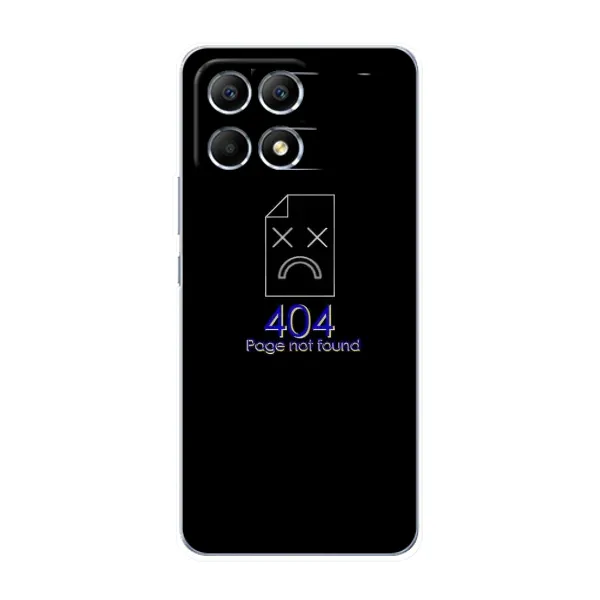 Чехол с рисунком «Ошибка 404» для Xiaomi POCO F6 Чехол с рисунком «Ошибка 404» для Xiaomi POCO F6