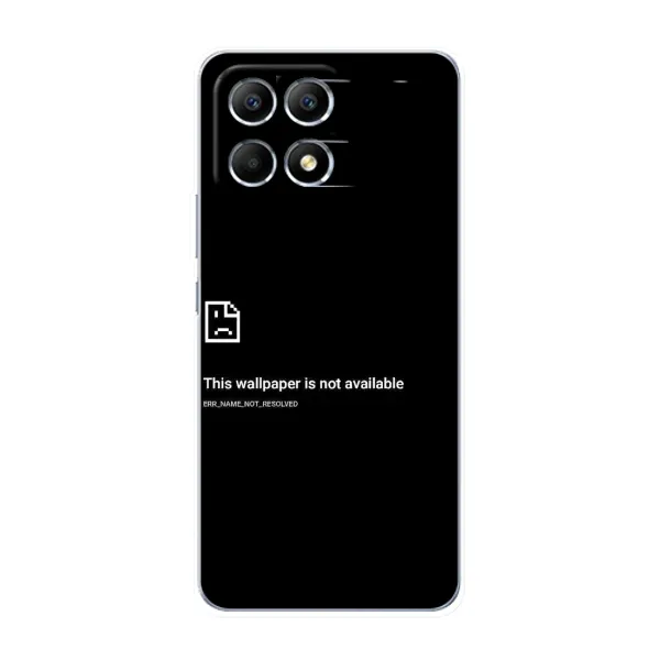 Чехол с рисунком «Ошибка» для Xiaomi POCO F6 Чехол с рисунком «Ошибка» для Xiaomi POCO F6