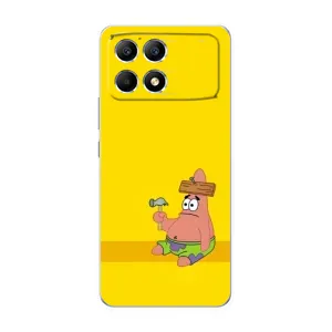 Чехлы с Патриком на Xiaomi POCO F6 (Ошибочка)