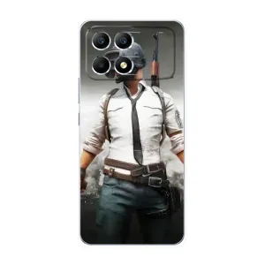 Чохол з картинкою "Герой Pubg" на Xiaomi POCO F6 (Пабг)