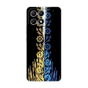 Силиконовый Чехол на Xiaomi POCO F6 (Патриотическая вышиванка)
