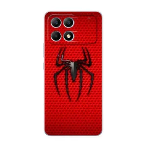 Чехол Супергерой Человека Паука на Xiaomi POCO F6 (Паук марвел)