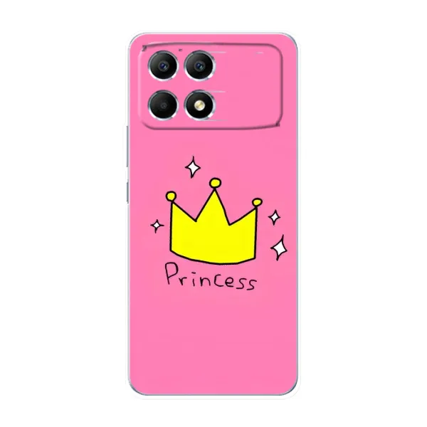 Чехол с рисунком «Princess» для Xiaomi POCO F6 Чехол с рисунком «Princess» для Xiaomi POCO F6
