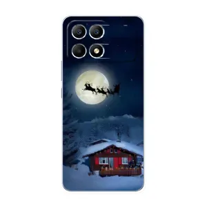 Чехол Санта Клаус для Xiaomi POCO F6 (Санта)