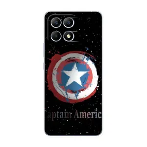 Чехол с Щитом Капитана Америки на Xiaomi POCO F6 (Щит Капитана)