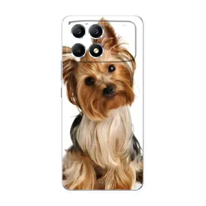 Чехол (ТПУ) Милые собачки для Xiaomi POCO F6 (Собака Терьер)