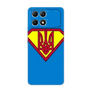 Чехол с картинкой (Патриотический ГЕРБ) на Xiaomi POCO F6 (Super - Герб)