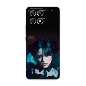 Чехлы с принтом Уэнсдей на Xiaomi POCO F6 (Танец Уэнсдей)