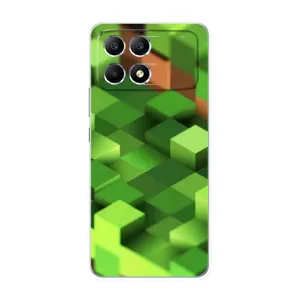 Чохли для Xiaomi POCO F6 (Персонажі МайнКрафт) (Текстура)