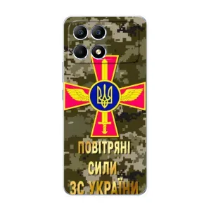 Чехлы на военную тематику для Xiaomi POCO F6 (ВС ЗСУ)