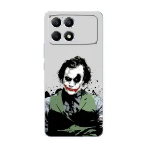 Чехлы с картинкой Джокера на Xiaomi POCO F6 (Взгляд Джокера)
