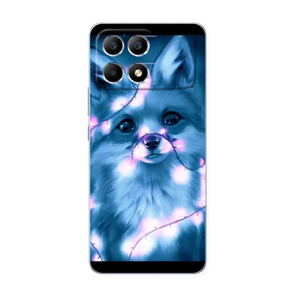 Чехол с рисунком «Яркая Лиса» для Xiaomi POCO F6 Чехол с рисунком «Яркая Лиса» для Xiaomi POCO F6