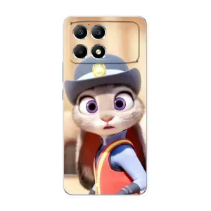 Чехлы ЗВЕРОПОЛИС для Xiaomi POCO F6 (Заяц Джуді Хопс)