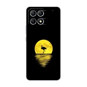 Летний Чехол на Xiaomi POCO F6 (Желтый Закат)