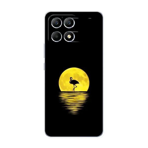 Чехол с рисунком «Желтый Закат» для Xiaomi POCO F6 Чехол с рисунком «Желтый Закат» для Xiaomi POCO F6