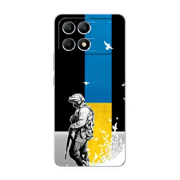 Чехол с рисунком «ЗСУ» для Xiaomi POCO F6