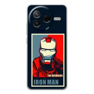 Чохол Супергерой Залізна Людина на Xiaomi POCO F7 Pro (Art Iron man)