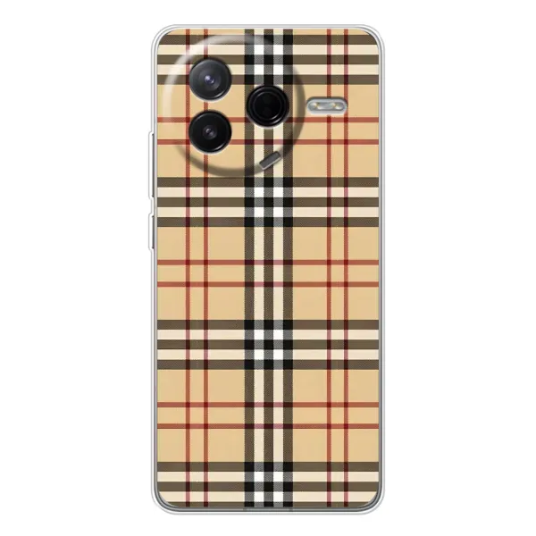 Чехол с рисунком «Burberry стиль» для Xiaomi POCO F7 Pro Чехол с рисунком «Burberry стиль» для Xiaomi POCO F7 Pro