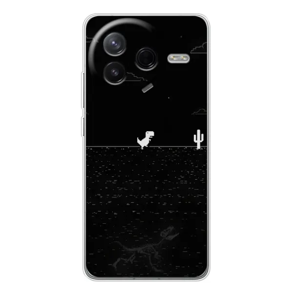 Чехол с рисунком «Динозаврик» для Xiaomi POCO F7 Pro Чехол с рисунком «Динозаврик» для Xiaomi POCO F7 Pro
