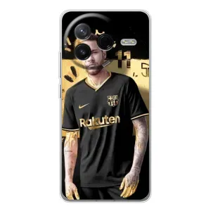 Силиконовый Чехол Xiaomi POCO F7 Pro (Gold Neymar)