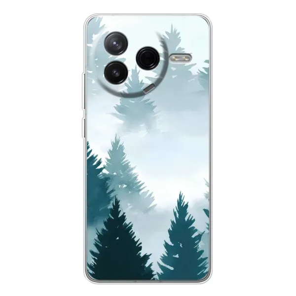 Чехол с рисунком «Горный лес» для Xiaomi POCO F7 Pro Чехол с рисунком «Горный лес» для Xiaomi POCO F7 Pro