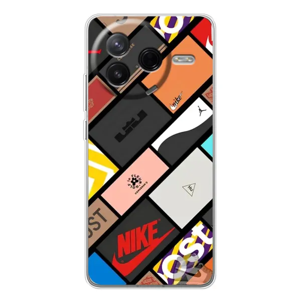 Чехол с рисунком «Коробки» для Xiaomi POCO F7 Pro Чехол с рисунком «Коробки» для Xiaomi POCO F7 Pro