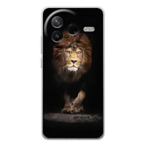 Чехол с картинкой на Xiaomi POCO F7 Pro (Красивый Лев)
