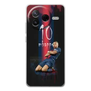 Чехол (TPU) с Футболистом на Xiaomi POCO F7 Pro (MBAPPE 10)