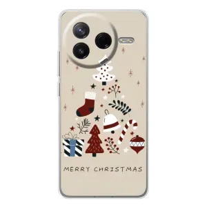 Чохол Санта Клаус для Xiaomi POCO F7 Pro (Merry Christmas)