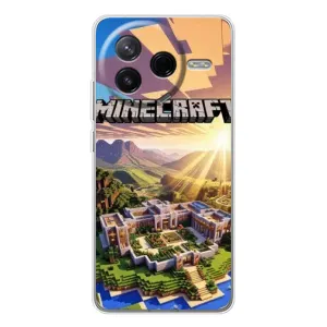 Чохол майнкрафт для Xiaomi POCO F7 Pro (MINECRAFT)
