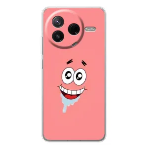 Чехлы с Патриком на Xiaomi POCO F7 Pro (Мордочка Патрика)