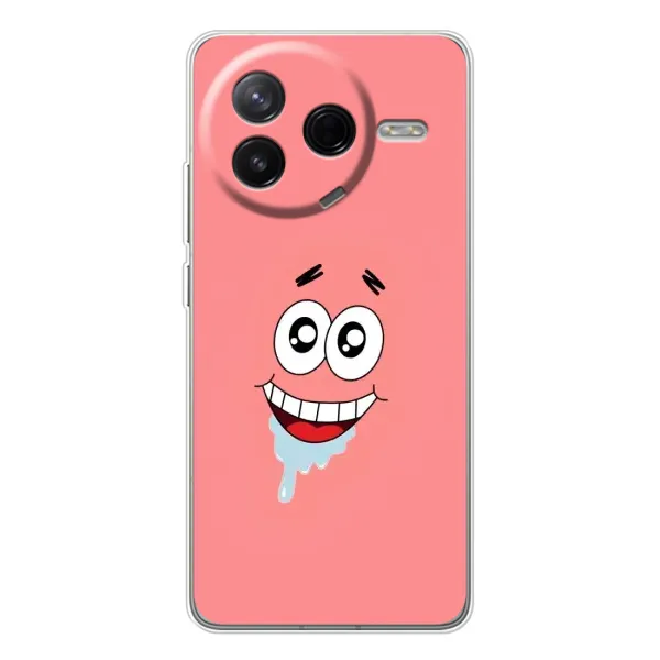 Чехол с рисунком «Мордочка Патрика» для Xiaomi POCO F7 Pro Чехол с рисунком «Мордочка Патрика» для Xiaomi POCO F7 Pro