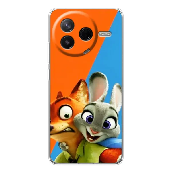 Чехол с рисунком «Ник и Хопс» для Xiaomi POCO F7 Pro Чехол с рисунком «Ник и Хопс» для Xiaomi POCO F7 Pro