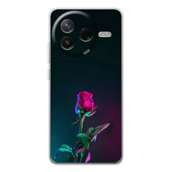 Чехол с рисунком «Ночная роза» для Xiaomi POCO F7 Pro Чехол с рисунком «Ночная роза» для Xiaomi POCO F7 Pro
