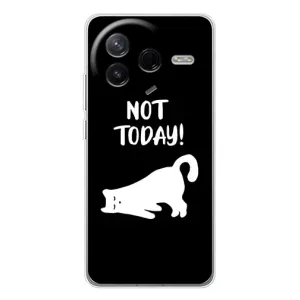 Бампер с изображением Котиков для Поко Ф7 Про (Not Today)