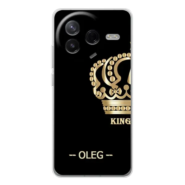 Чехол с рисунком «OLEG» для Xiaomi POCO F7 Pro