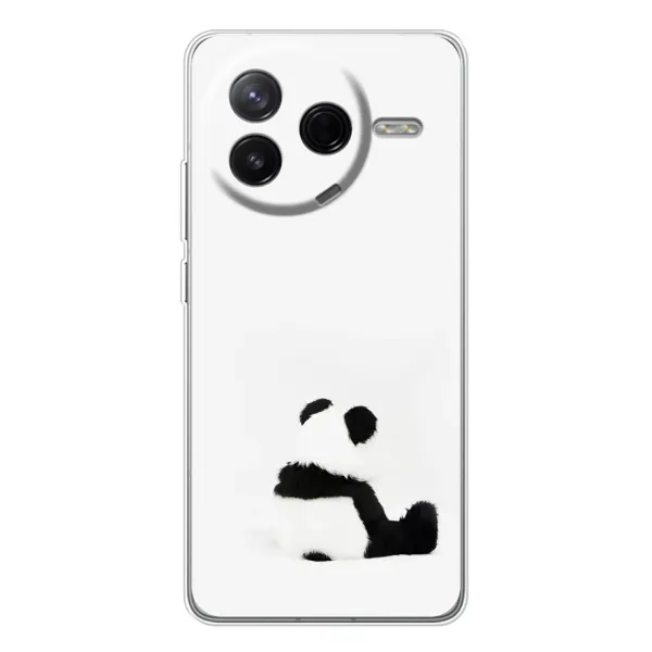 Чехол с рисунком «Панда обиделся» для Xiaomi POCO F7 Pro Чехол с рисунком «Панда обиделся» для Xiaomi POCO F7 Pro