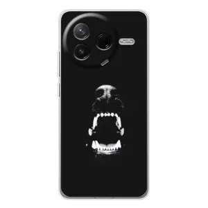 Чехол ДОБЕРМАН для Xiaomi POCO F7 Pro (Пасть добермана)